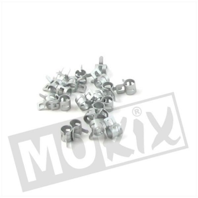 Benzineslangklem 6mm per stuk Foto van Benzineslangklem 6mm per stuk