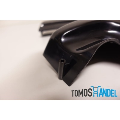 Zijscherm / zijkap set ongespoten zwart wizzard Zijscherm / zijkap set ongespoten zwart wizzard