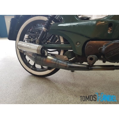 Tecno Estoril terugloop uitlaat A35 Tecno Estoril terugloop uitlaat A35