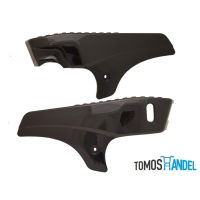 Zijscherm / zijkap set hoogglans zwart A35 Foto van Zijscherm / zijkap set hoogglans zwart A35