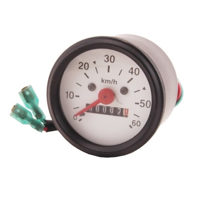 Snelheidsmeter / kilometerteller Foto van Snelheidsmeter / kilometerteller