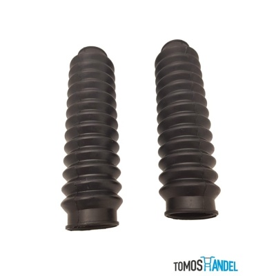 Voorvork rubber stof rubber zwart Foto van Voorvork rubber stof rubber zwart