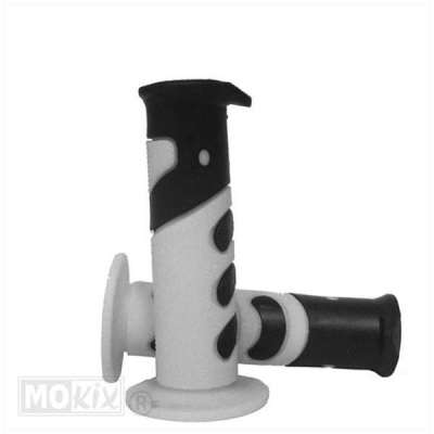 Handvaten MKX cross wit / zwart Foto van Handvaten MKX cross wit / zwart