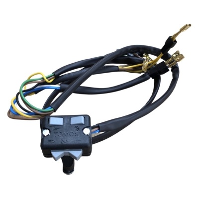 Stuurschakelaar A35 origineel met bedrading Foto van Stuurschakelaar A35 origineel met bedrading