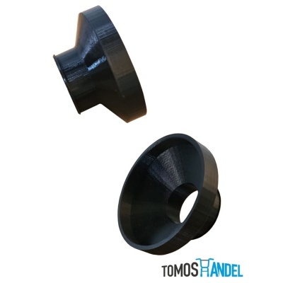 Adapter SHA carburateur naar 35mm aansluiting kelk Foto van Adapter SHA carburateur naar 35mm aansluiting kelk