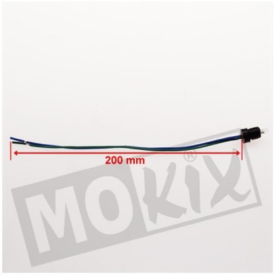 Fitting met lamp en bedrading 1.2W uni