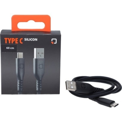 Laadkabel USB-C 60cm optiline A-kwaliteit 3A snellader Foto van Laadkabel USB-C 60cm optiline A-kwaliteit 3A snellader