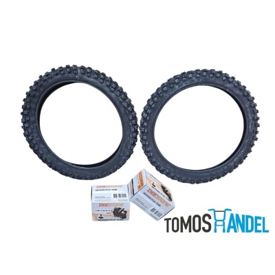 Set Duro 16 inch crossbanden met binnenbanden Foto van Set Duro 16 inch crossbanden met binnenbanden