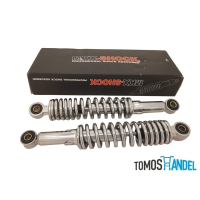 Schokbrekerset 280mm MKX chroom Foto van Schokbrekerset 280mm MKX chroom