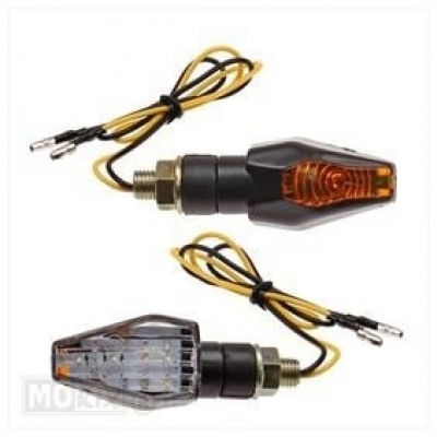 Universele knipperlicht set LED 12v Foto van Universele knipperlicht set LED 12v