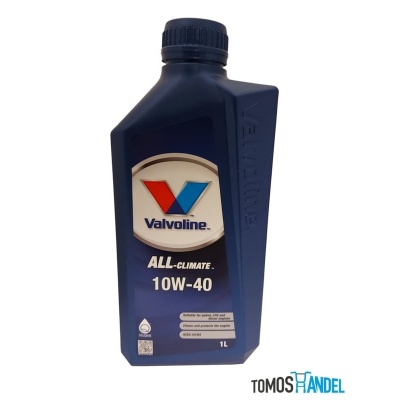 Foto van 10W40 olie Valvoline (niet voor Tomos)