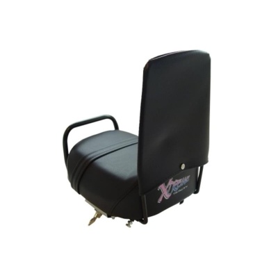 Duoseat bijrijder zadel A35 met leuning Foto van Duoseat bijrijder zadel A35 met leuning