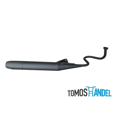 Uitlaat origineel 45km Revival A35 zwart Foto van Uitlaat origineel 45km Revival A35 zwart