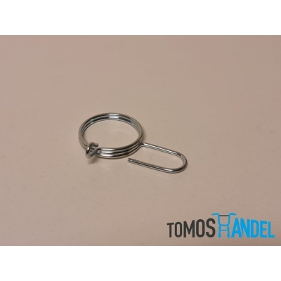 NT voorvork veerklem / kabelgeleider Foto van NT voorvork veerklem / kabelgeleider