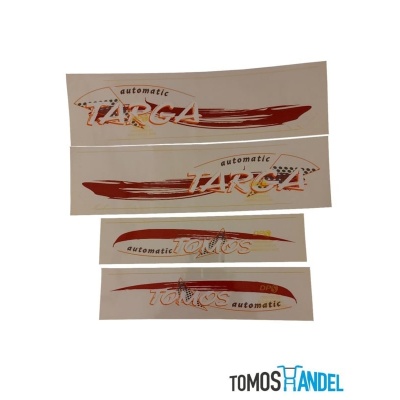 Stickerset Tomos Targa origineel Foto van Stickerset Tomos Targa origineel