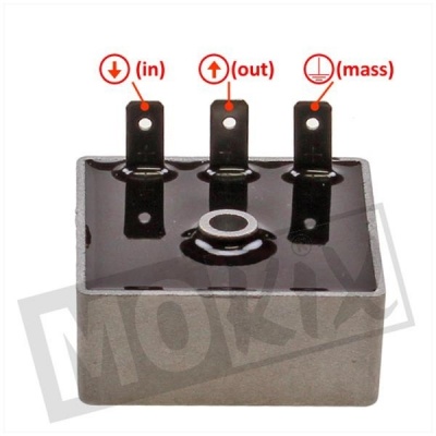 Spanningsregelaar 3-polig universeel A-kwaliteit