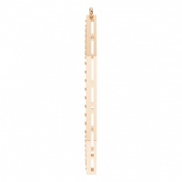 Afbeelding van Euthalia 18K Rose 1.40-1.50 mm Round Pave-Style Pendant Mounting