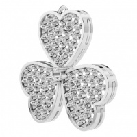 Afbeelding van Galene 14K White 1.90-2.00 mm Round Pave-Style Pendant Mounting