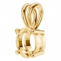 Afbeelding van Tulip 18K Yellow 6.50 mm Round Solitaire-Style Pendant Mounting