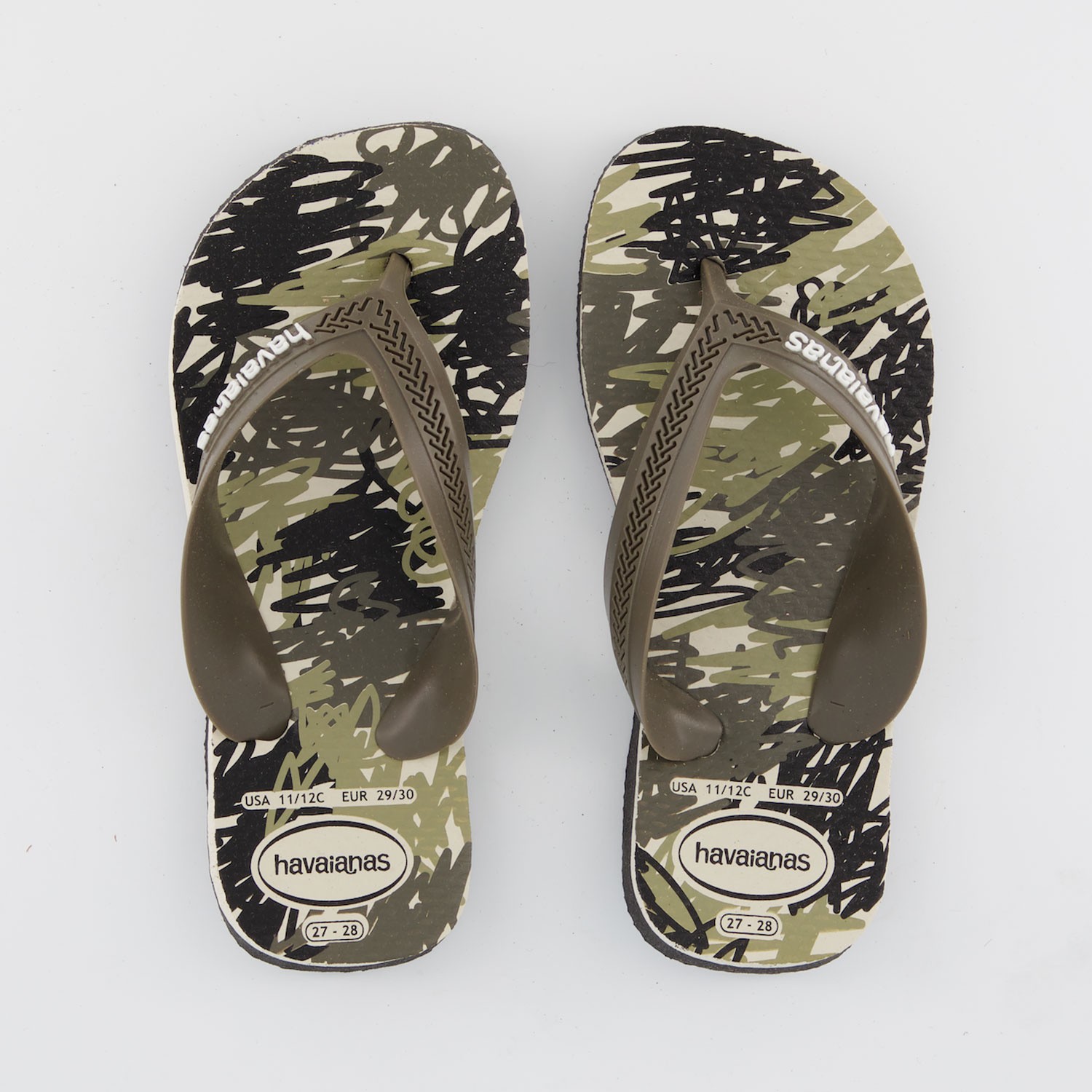 Havaianas 4132589 Kinderslippers Army havaianas kopen in de aanbieding