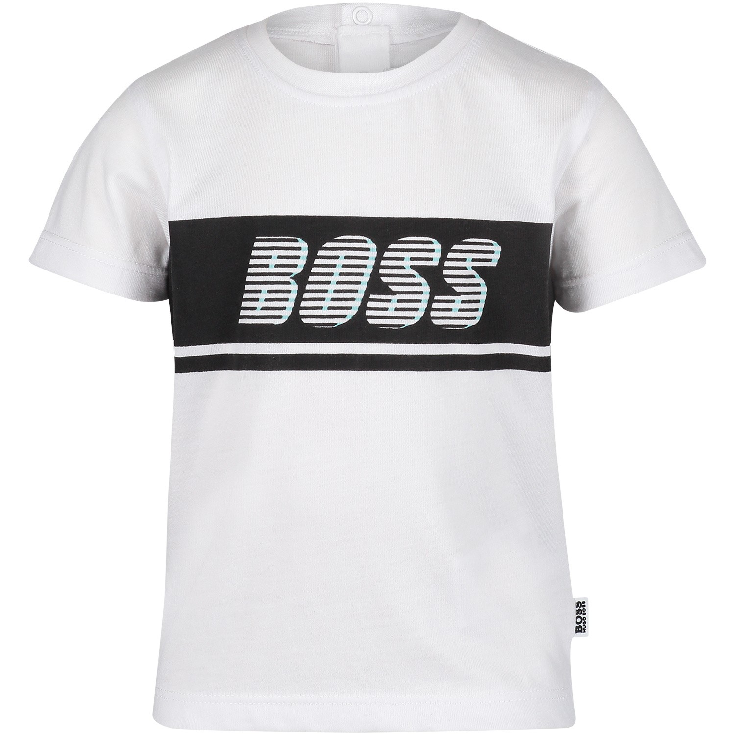 Boss J05709 Baby T Shirt Wit boss kopen in de aanbieding