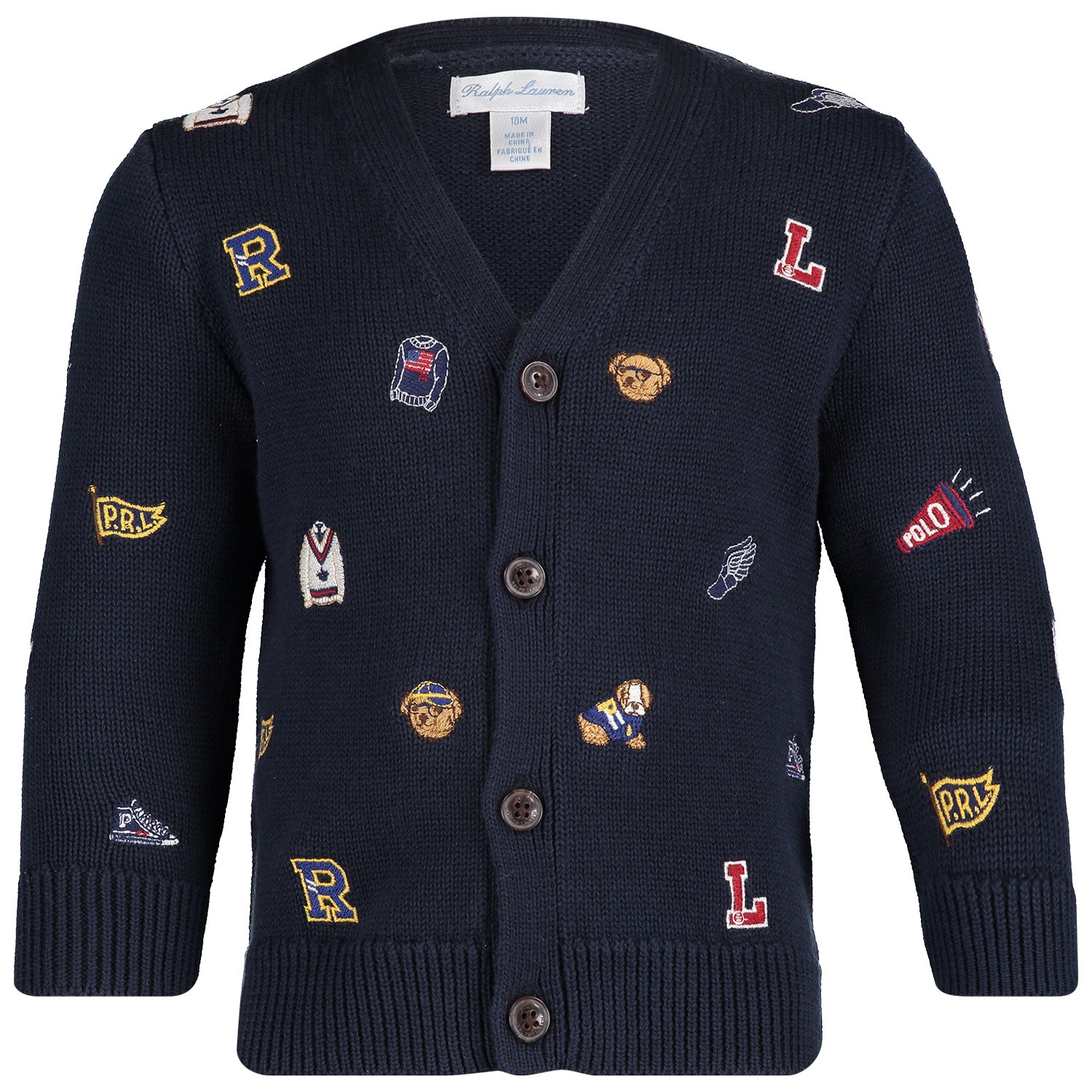 Ralph Lauren 736364 Baby Vest Navy ralph lauren kopen in de aanbieding