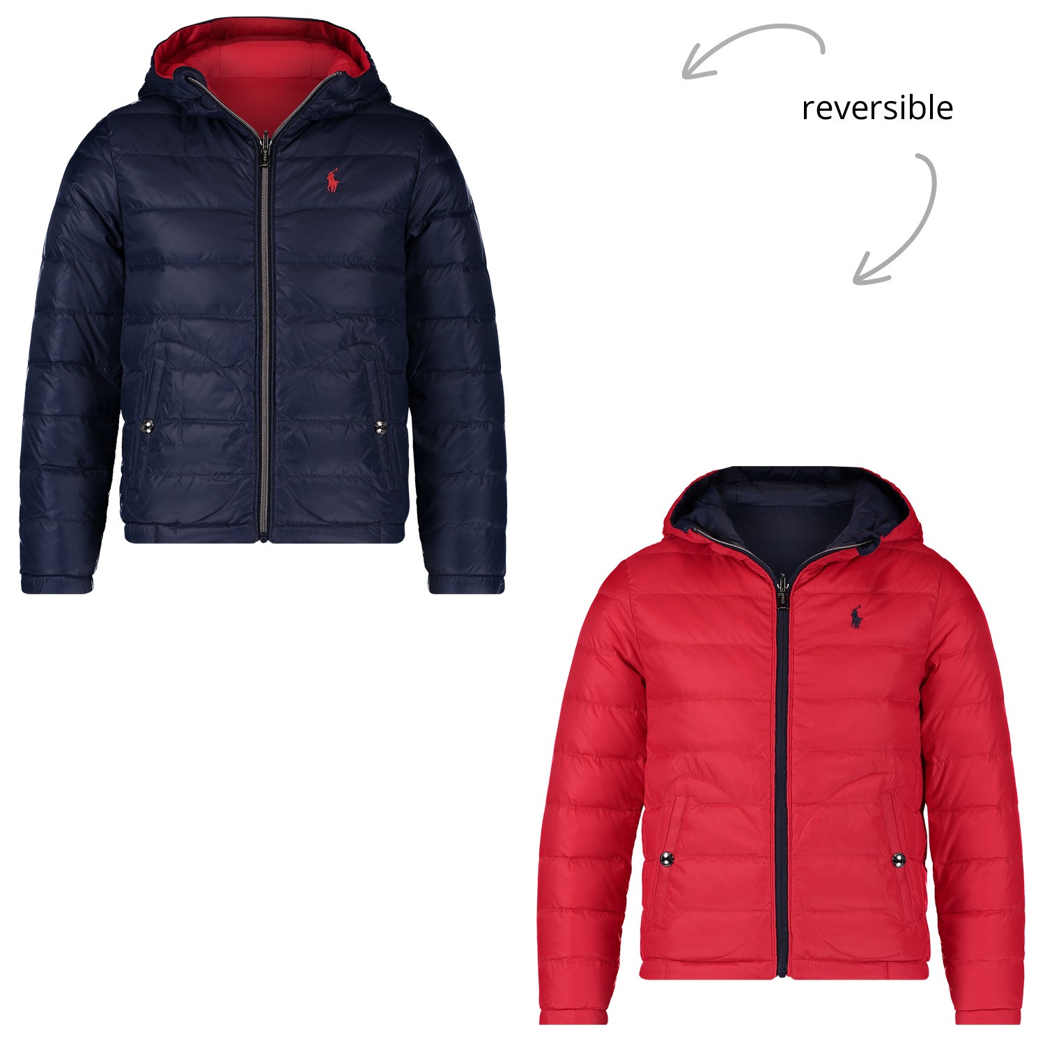 Ralph Lauren 712256 Kinderjas Navy ralph lauren kopen in de aanbieding
