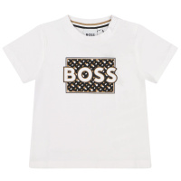 Afbeelding van Boss J05A14 baby t-shirt wit