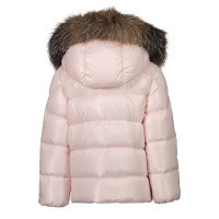 Afbeelding van Moncler 1A52602 babyjas licht roze