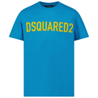 Afbeelding van Dsquared2 DQ1832 D0A4C kinder t-shirt turquoise
