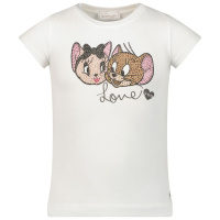 Afbeelding van MonnaLisa 19A613 kinder t-shirt wit