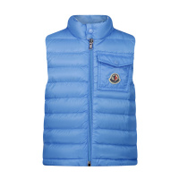 Afbeelding van Moncler 1A00002 53048 baby bodywarmer licht blauw