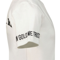 Afbeelding van in Gold We Trust IGWTKT004 kinder t-shirt wit
