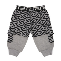Afbeelding van Versace 1004923 1A04787 babybroekje grijs