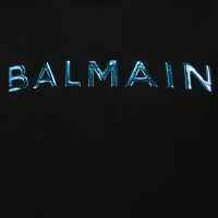 Afbeelding van Balmain BS8R11 Z0082 kinder t-shirt zwart