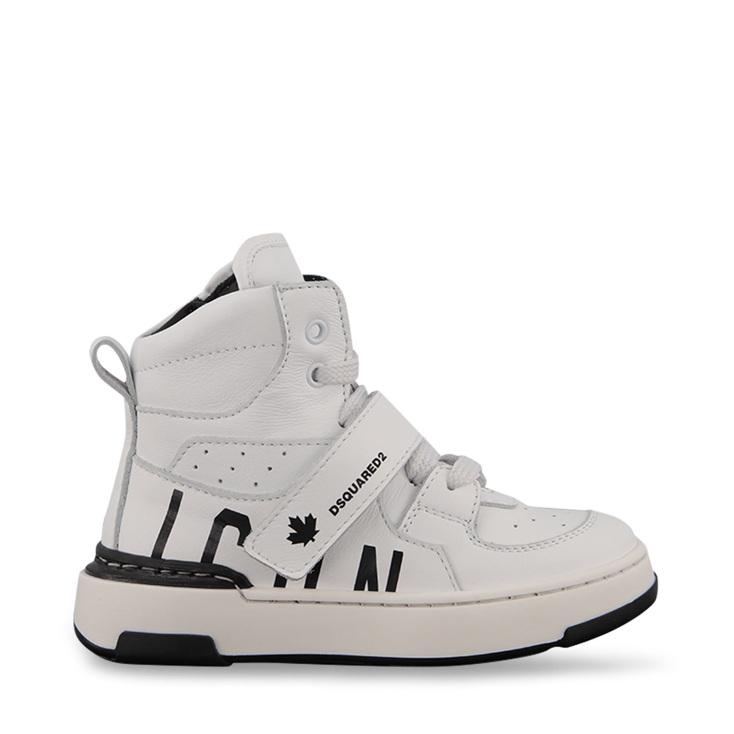 Dsquared2 68647 unisex kindersneakers wit bij Coccinelle