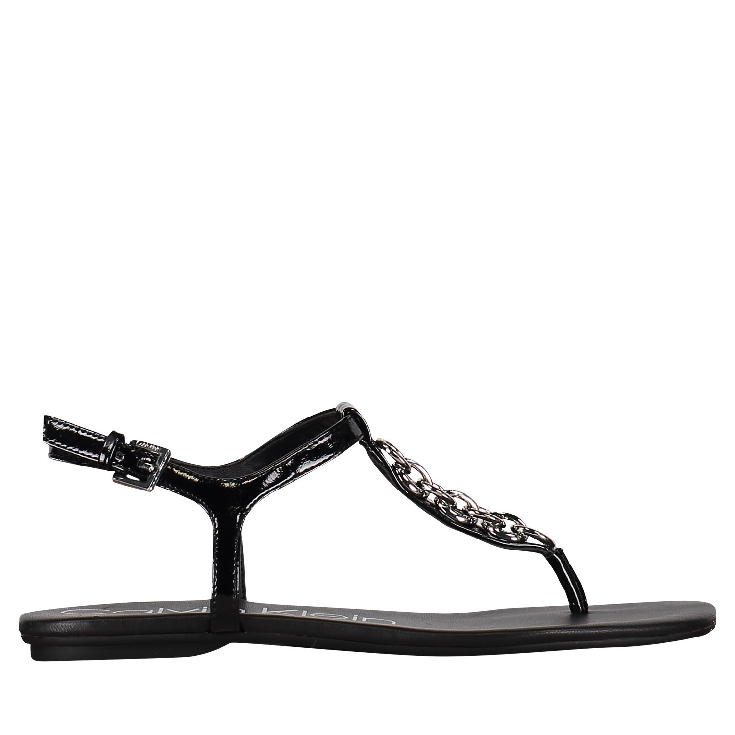 Calvin Klein Silva Dames Sandalen Zwart calvin klein kopen in de aanbieding