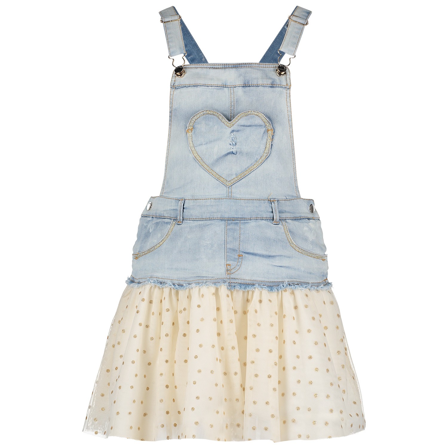 Mayoral 3905 Kinderjurk Jeans mayoral kopen in de aanbieding