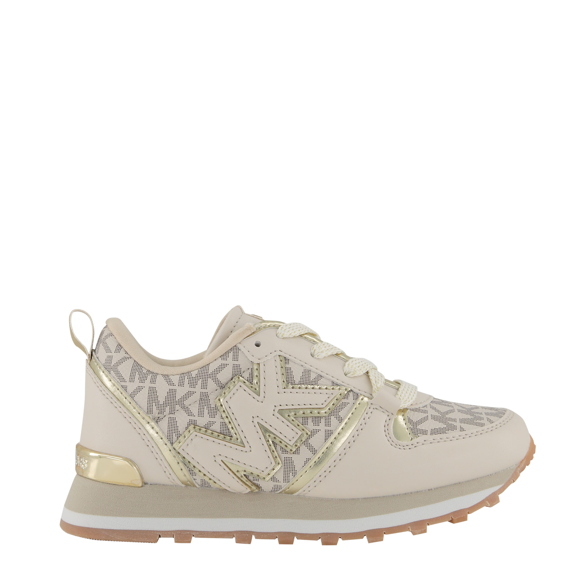 Michael Kors Mk100668 meisjes kindersneakers off white bij Coccinelle