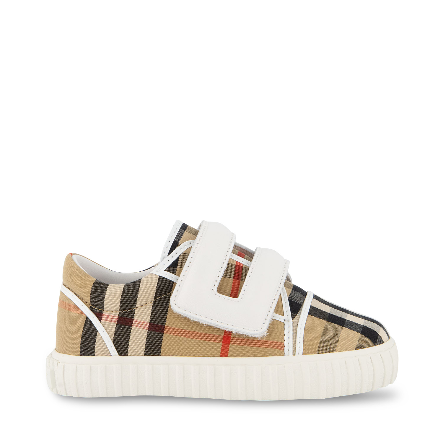Burberry 8049411 unisex kindersneakers beige bij Coccinelle