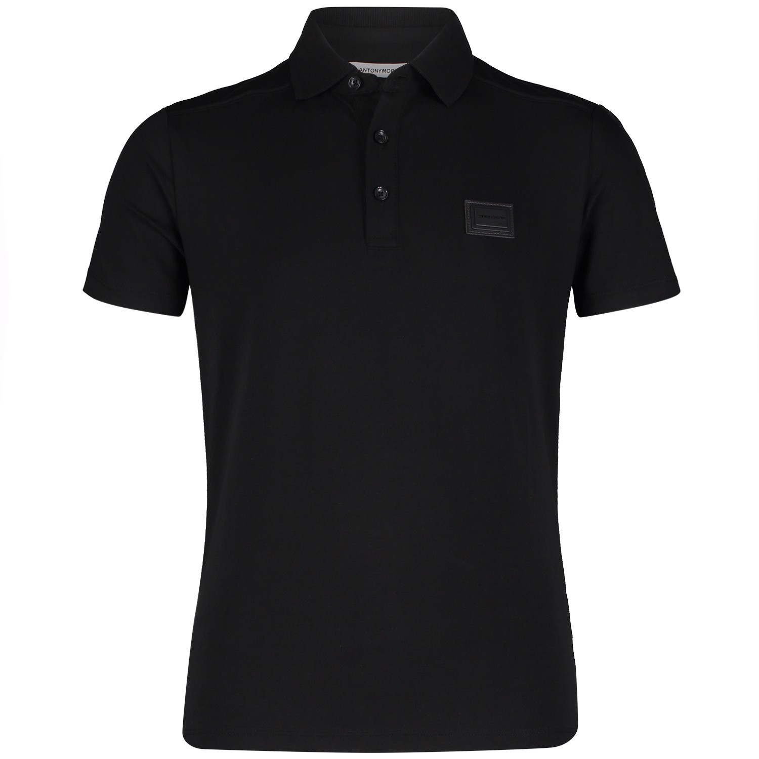 Antony Morato Mkks00381 Kinder Polo Zwart antony morato kopen in de aanbieding