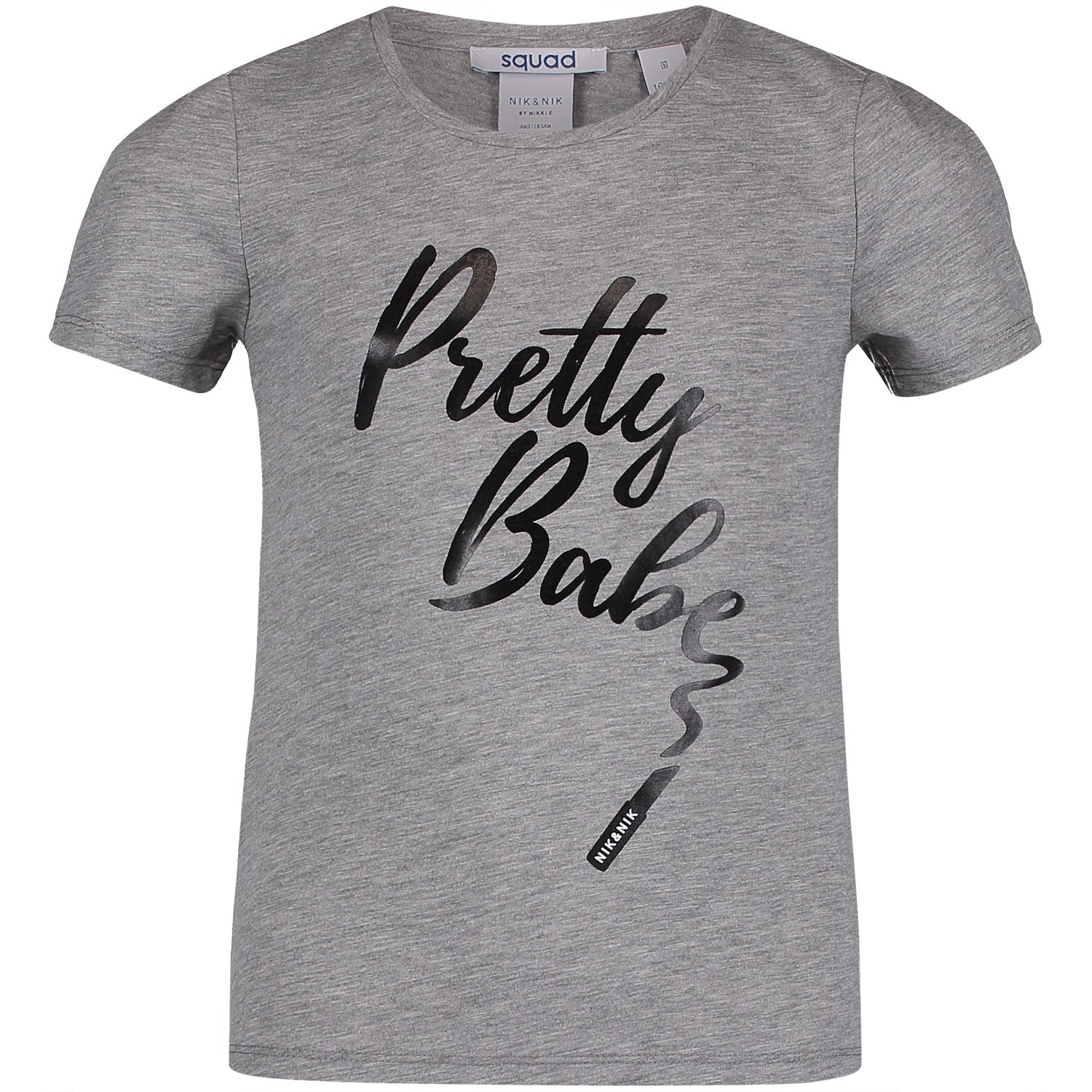 Nik En G8441 Kinder T Shirt Grijs nik en nik kopen in de aanbieding