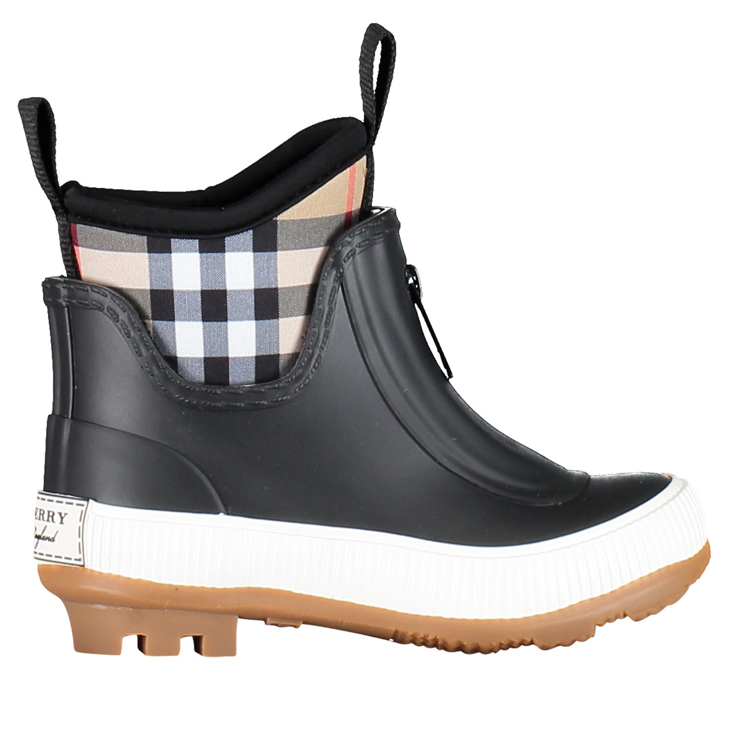 Burberry 8008235 Kinderlaarzen Zwart burberry kopen in de aanbieding
