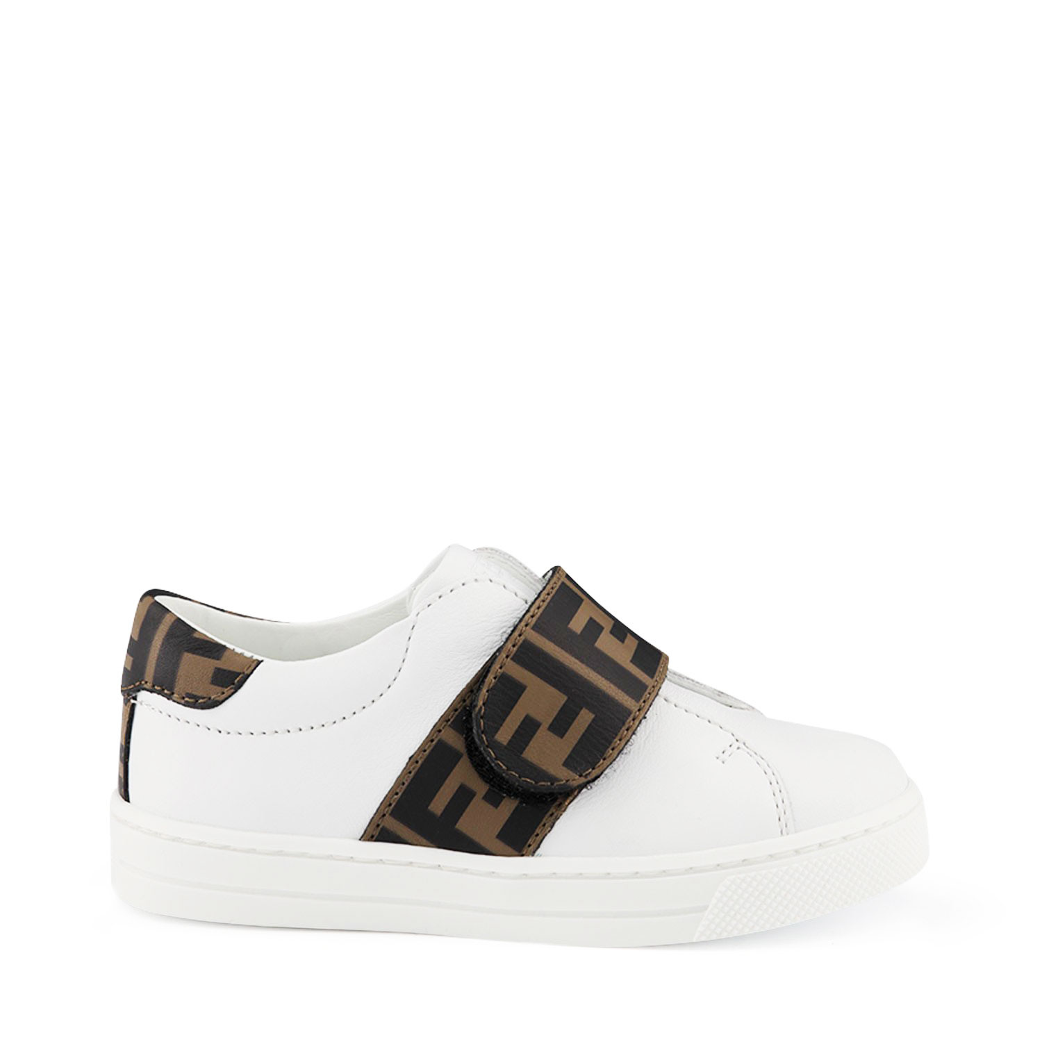 Fendi Jmr326 A7N4 unisex kindersneakers wit bij Coccinelle