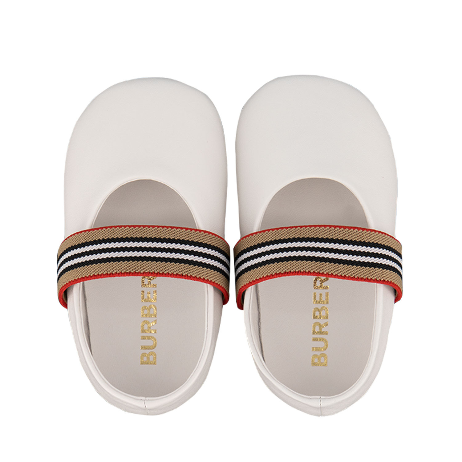 Burberry 8047513 meisjes babyschoenen wit bij Coccinelle