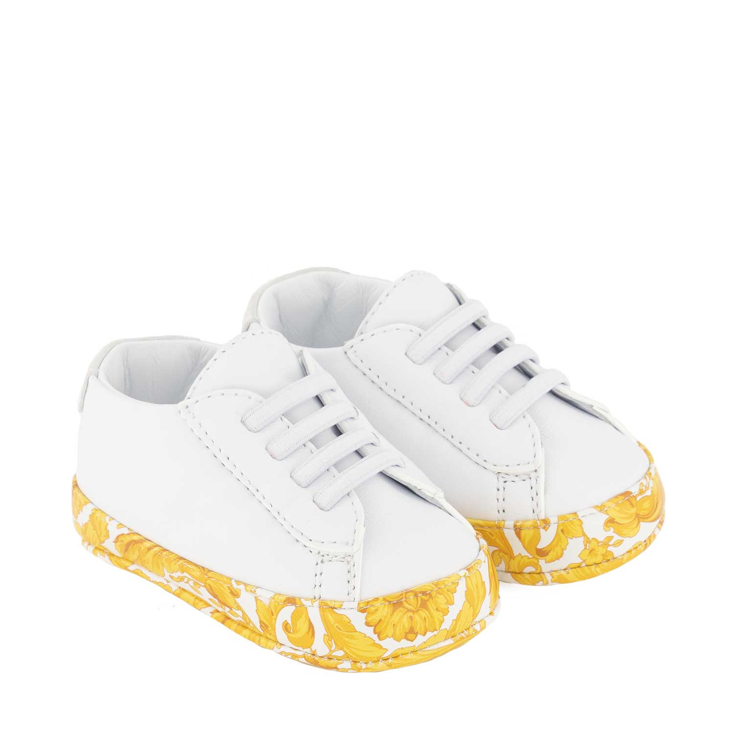 Versace 1008516 1A06094 unisex babyschoenen wit bij Coccinelle
