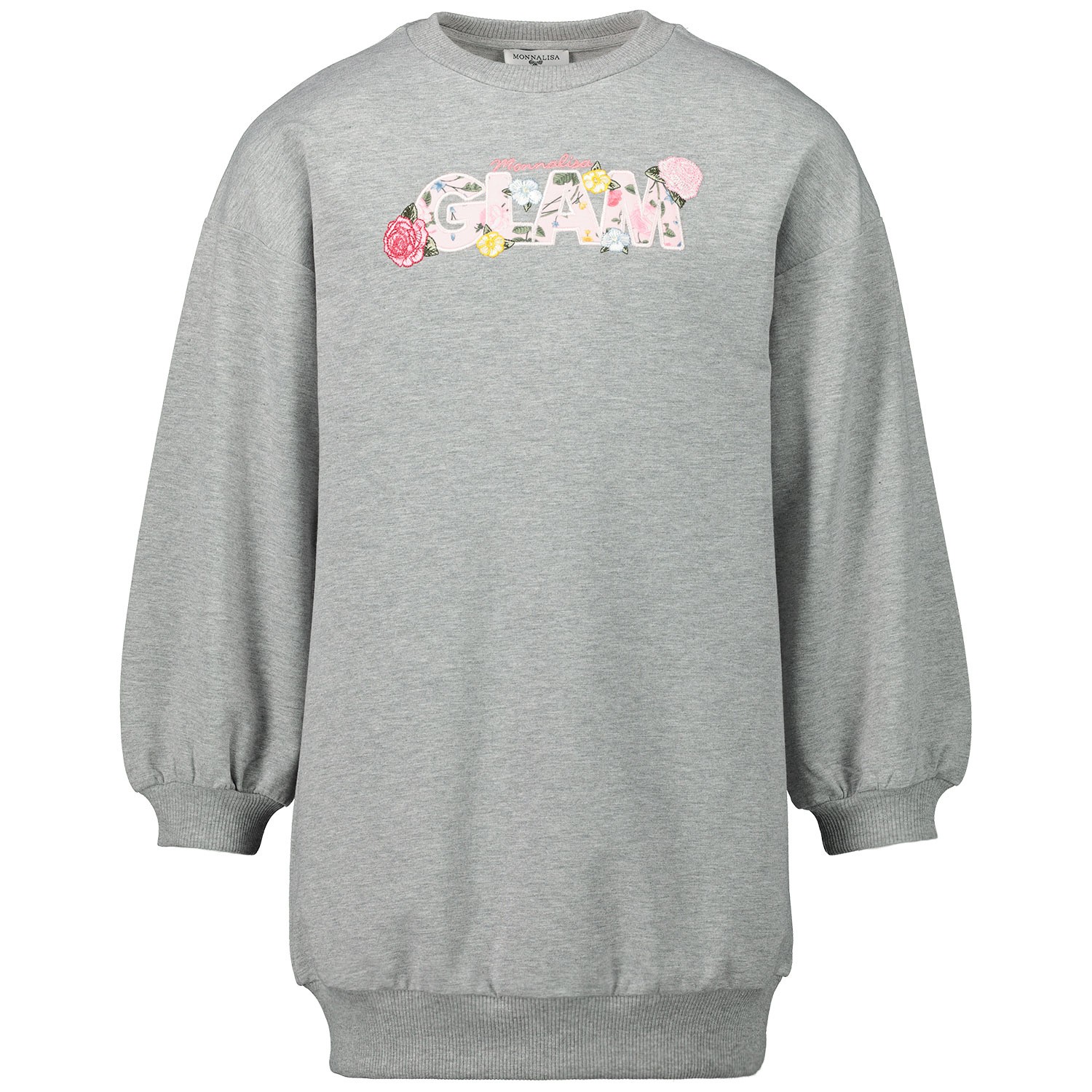 Monnalisa 194900R8 Kinderjurk Grijs monnalisa kopen in de aanbieding