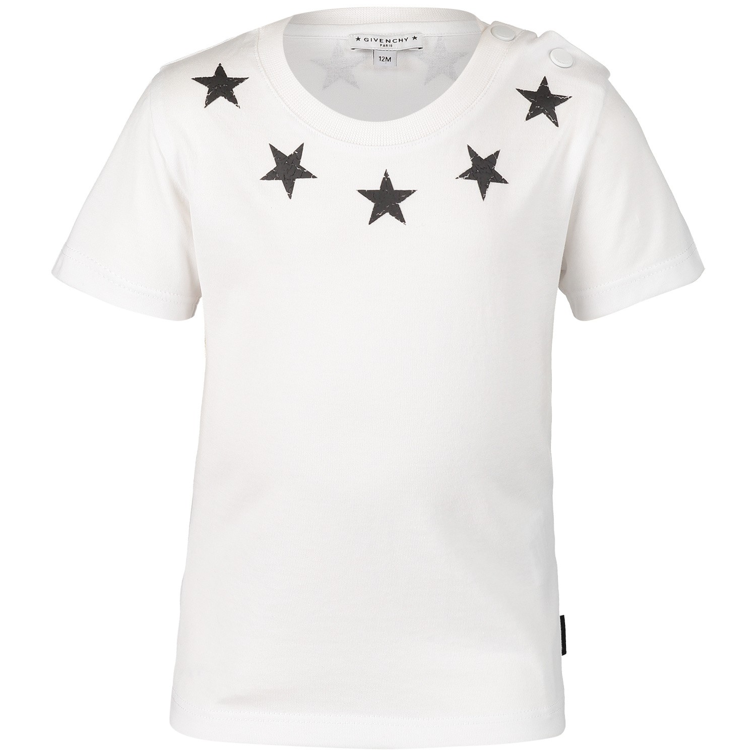 Givenchy H05073 Baby T Shirt Wit givenchy kopen in de aanbieding