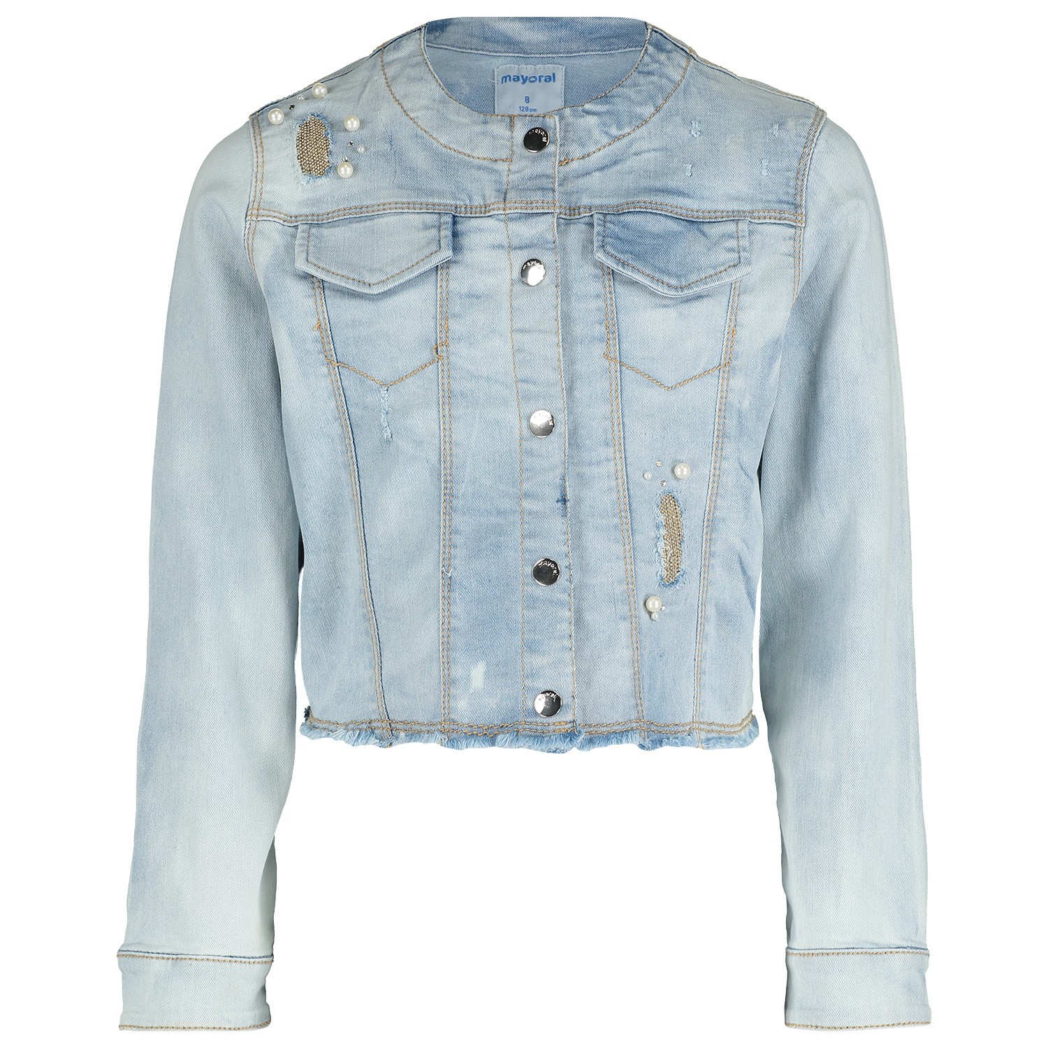 Mayoral 3408 Kinderjas Jeans mayoral kopen in de aanbieding