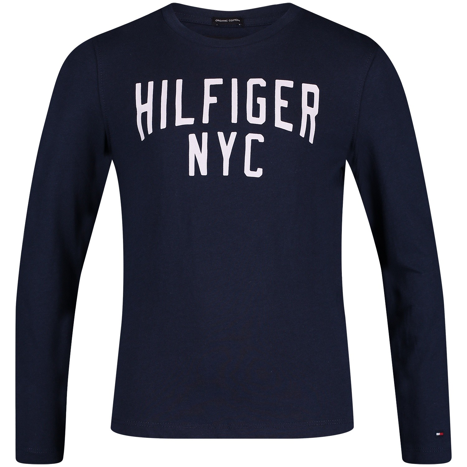 Tommy Hilfiger Kb0Kb04534 Kinder T Shirt Navy tommy hilfiger kopen in de aanbieding